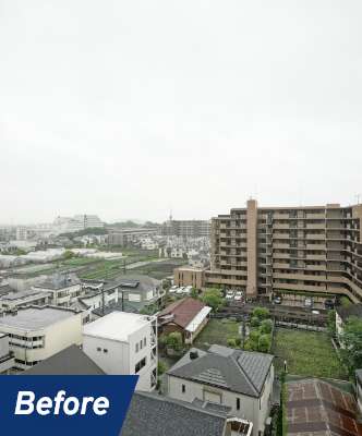 青空加工の加工前