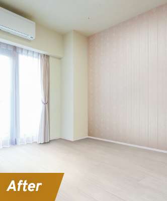 家具消しの加工後